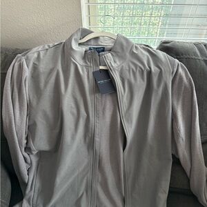 Peter Millar Crown Crafted
Solstice Hybrid Zip Cardigan Jacket
Grey XL NWT